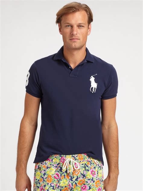 polo ralph lauren pique.